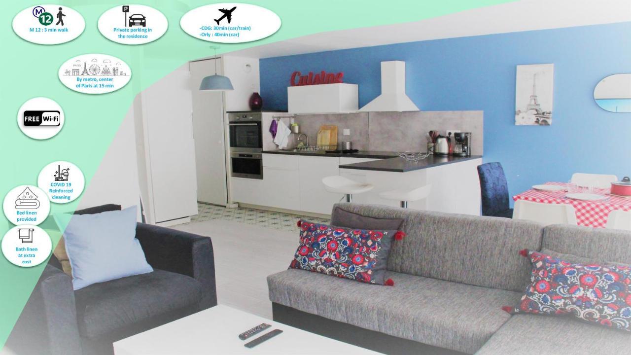 Logement Familial Tout Equipe 圣但尼 外观 照片
